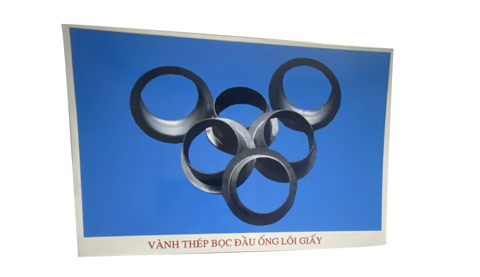 Vòng thép bọc đầu ống lõi giấy