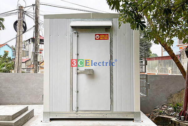 Trạm BTS Shelter VNPT Bắc Giang - 3CElectric - Công Ty TNHH Điện - Điện Tử 3C