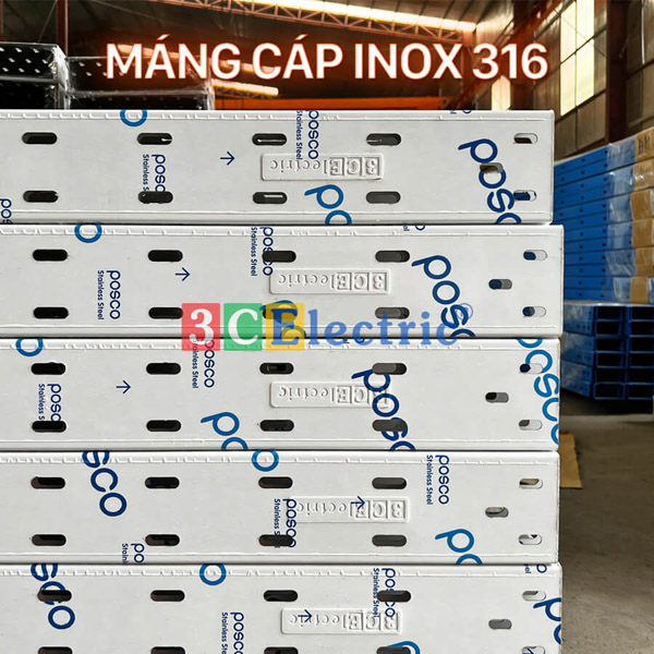 Máng cáp inox 316 - 3CElectric - Công Ty TNHH Điện - Điện Tử 3C