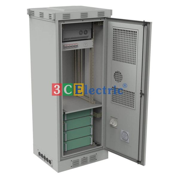 Tủ BTS Outdoor 2 khoang độc lập 3C-OD2050W750D750T30-2 - 3CElectric - Công Ty TNHH Điện - Điện Tử 3C