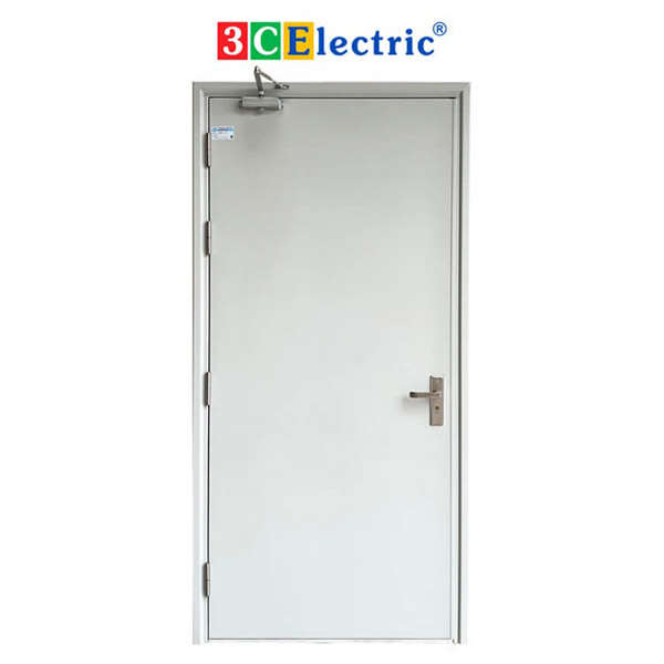 Cửa thép chống cháy 1 cánh - 3CElectric - Công Ty TNHH Điện - Điện Tử 3C