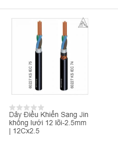 Dây điều khiển Sang Jin không lưới 12 lõi - Công Ty TNHH Công Nghệ Và Dịch Vụ Hành Tinh