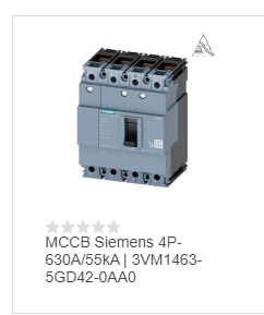 MCCB Siemens 4P - 630A - Công Ty TNHH Công Nghệ Và Dịch Vụ Hành Tinh