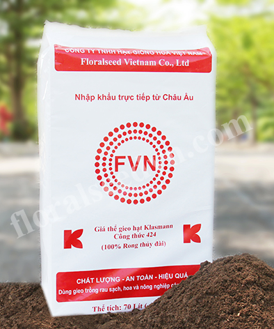 Giá thể Klasmann bao 70L - Công Ty TNHH Hạt Giống Hoa Việt Nam