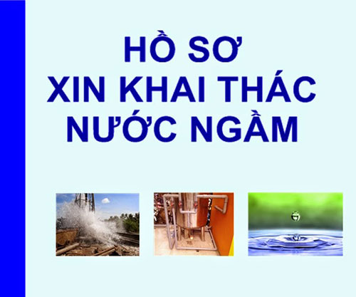 Giấy phép khai thác nước ngầm - Công Ty TNHH Công Nghệ Môi Trường Niềm Tin Việt