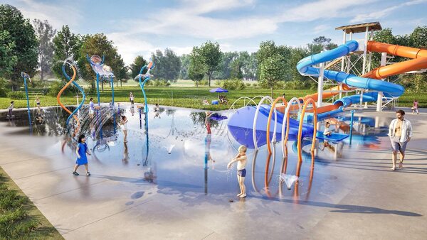 Thiết kế thi công công viên nước & hồ bơi trọn gói - Thiết Bị Vui Chơi Trẻ Em Sinh Thành An - Công Ty Cổ Phần Tập Đoàn Sinh Thành An