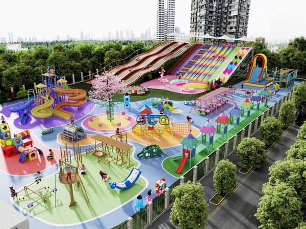 Thiết kế thi công khu vui chơi ngoài trời - Thiết Bị Vui Chơi Trẻ Em Sinh Thành An - Công Ty Cổ Phần Tập Đoàn Sinh Thành An