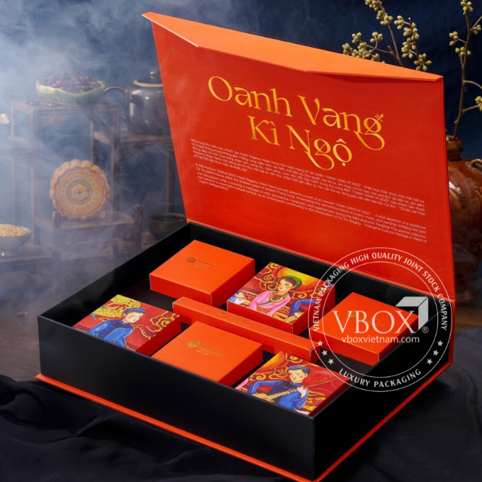 Hộp bánh trung thu cao cấp - Bao Bì Cao Cấp VBOX - Công Ty Cổ Phần Bao Bì Cao Cấp Việt Nam