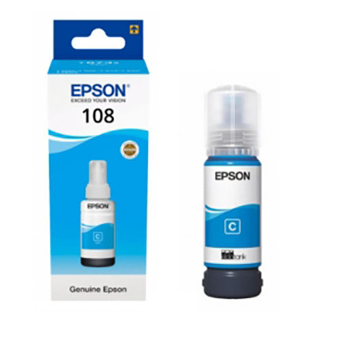 Mực in Epson 108 EcoTank Cyan - Mực In Tin Việt - Công Ty TNHH Kỹ Thuật Tin Việt