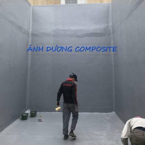 Bọc phủ composite cho bể bê tông HCL