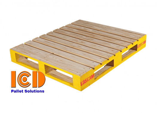 Pallet gỗ tiêu chuẩn Loscam - Pallet Nhựa ICD - Công Ty TNHH Sản Xuất Công Nghiệp ICD Việt Nam