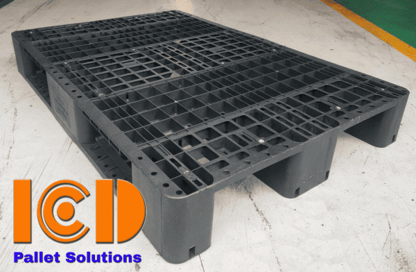 Pallet nhựa 3 chân ICD ELV1208B2 - Pallet Nhựa ICD - Công Ty TNHH Sản Xuất Công Nghiệp ICD Việt Nam