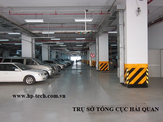 Giao thông tầng hầm - Trang Thiết Bị An Toàn Giao Thông HP-TECH  - Công Ty Cổ Phần  Tư Vấn Kỹ Thuật Công Nghệ Thương Mại Hoàng Phú