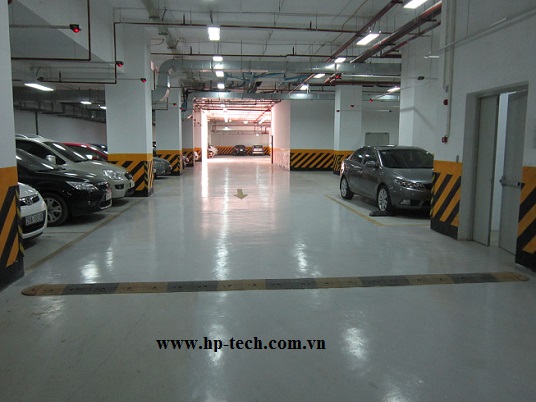 Giao thông tầng hầm - Trang Thiết Bị An Toàn Giao Thông HP-TECH  - Công Ty Cổ Phần  Tư Vấn Kỹ Thuật Công Nghệ Thương Mại Hoàng Phú