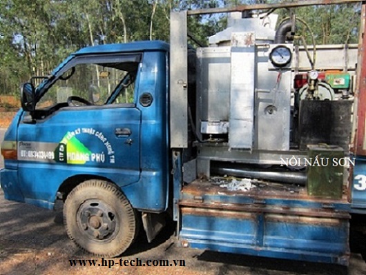 Xe sơn đường - Trang Thiết Bị An Toàn Giao Thông HP-TECH  - Công Ty Cổ Phần  Tư Vấn Kỹ Thuật Công Nghệ Thương Mại Hoàng Phú