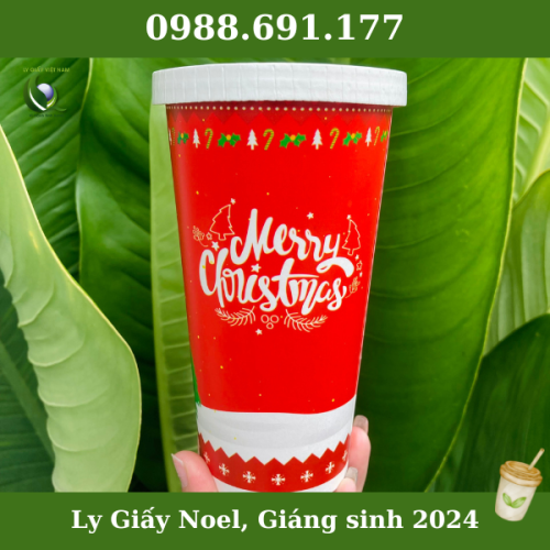 Ly giấy giáng sinh - Ly Giấy Việt Nam - Công Ty TNHH Ly Giấy Việt Nam