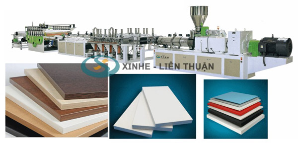 Máy sản xuất tấm foam PVC Formex