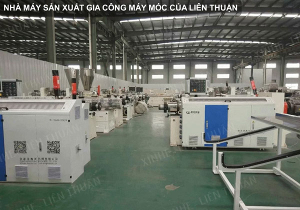 Nhà máy công ty Xinhe - Liên Thuận tại Việt Nam