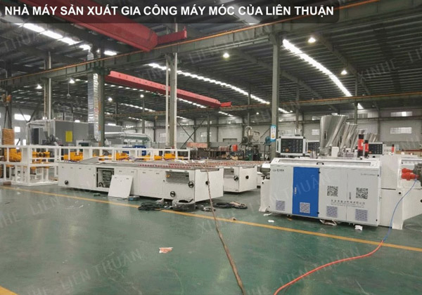 Nhà máy công ty Xinhe - Liên Thuận tại Việt Nam