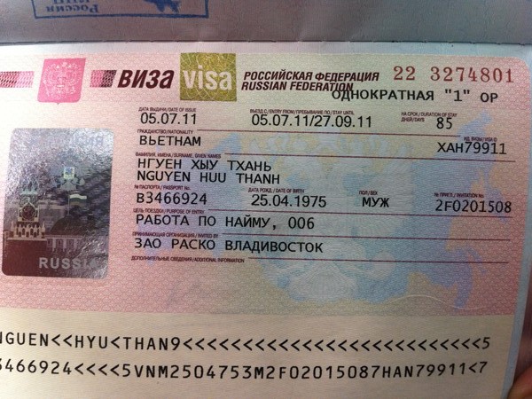 Dịch vụ Visa