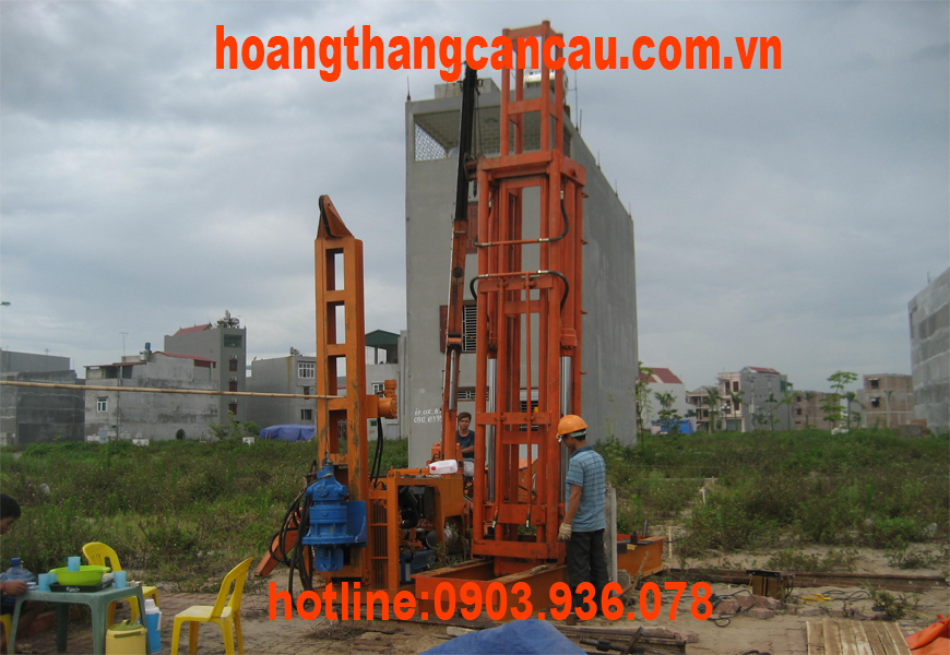 Dàn ép cọc - Cơ Khí Hoàng Thắng - Công Ty TNHH Sản Xuất Gia Công Thương Mại Hoàng Thắng