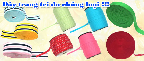 Dây trang trí đa chủng loại