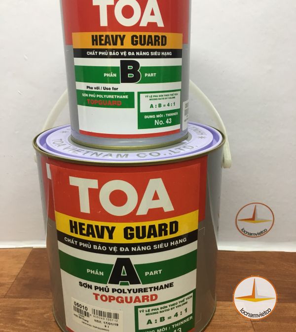 Sơn chịu hóa chất TOA Topguard - Sơn Lộc Nam Việt - Công Ty TNHH Lộc Nam Việt