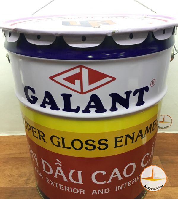 Sơn dầu Galant màu vàng 509 17.5L - Sơn Lộc Nam Việt - Công Ty TNHH Lộc Nam Việt