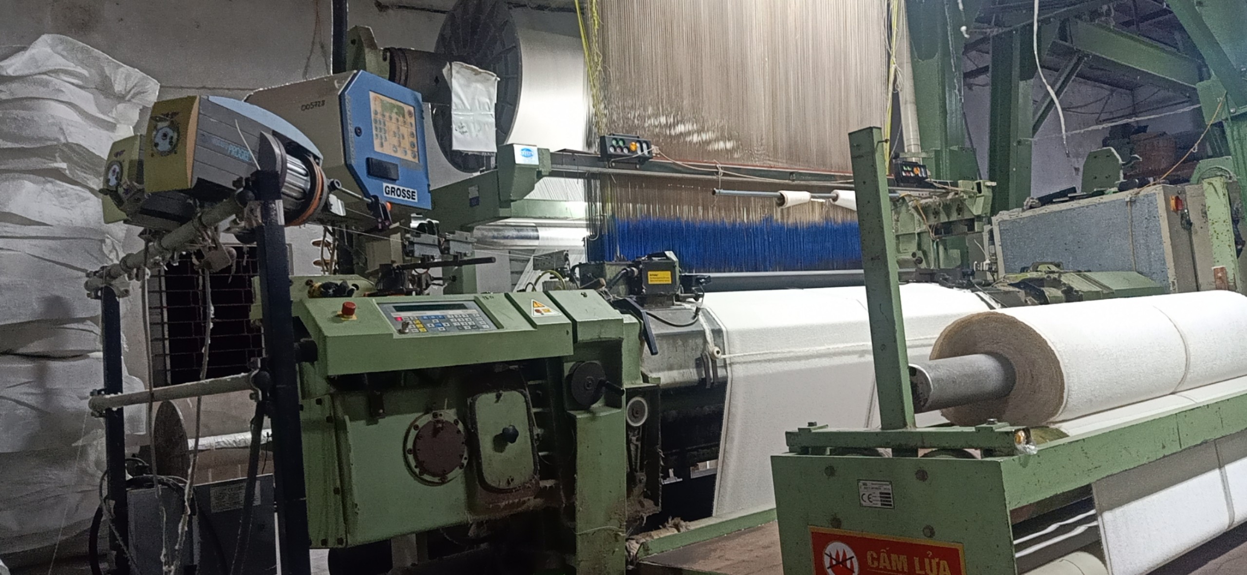 Máy móc sản xuất khăn - Khăn Bông Hufa - Công Ty TNHH HUFA