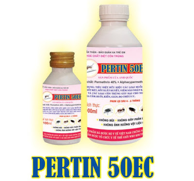 Thuốc diệt côn trùng PERTIN 50EC - Diệt Mối 24H - Công Ty TNHH Phát Triển Công Nghệ Và Dịch Vụ 24h