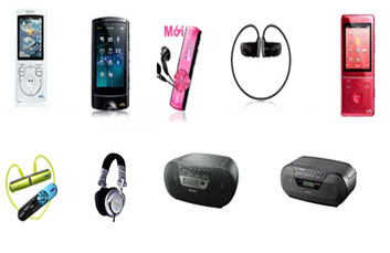 Các thiết bị âm thanh và phụ kiện Sony