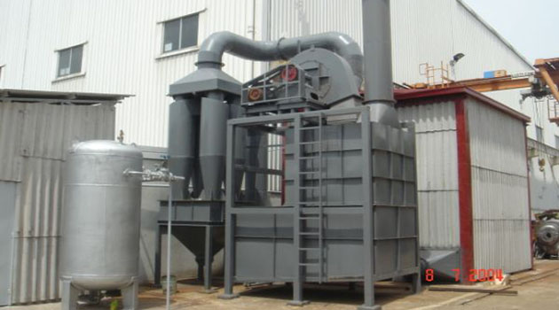 Hệ thống xử lý khí thải - Công Ty CP Tư Vấn Môi Trường Sài Gòn