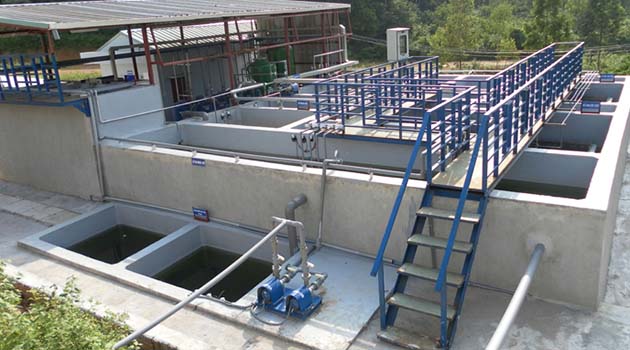 Hệ thống xử lý nước thải - Công Ty CP Tư Vấn Môi Trường Sài Gòn