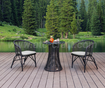 Bộ bàn ghế cafe giả tre hiện đại RADS-247