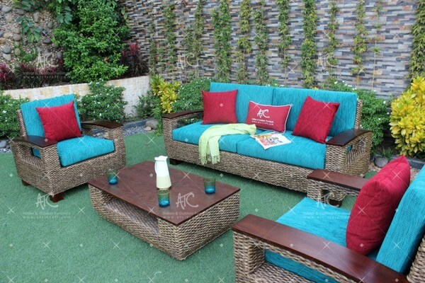 Bộ sofa lục kết hợp gỗ cổ điển WAIS-323