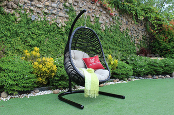 Ghế xích đu trứng giả tre RAHM-002A