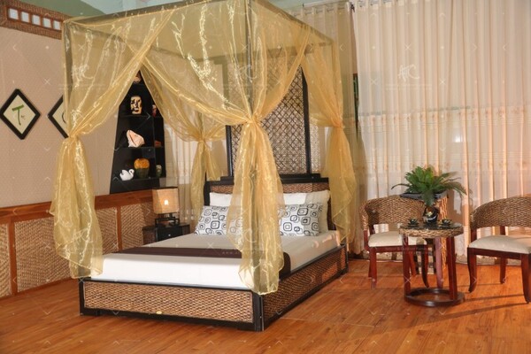 Giường ngủ lục bình WABR-003