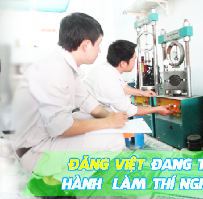 Thử nghiệm vật liệu xây dựng - Gạch Xây Dựng Đăng Việt - Công Ty Cổ Phần Tư Vấn Xây Dựng Đăng Việt