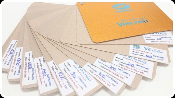 Giấy bìa cứng - chipboard tấm