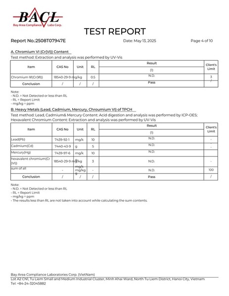 Kiểm định thành phần giấy chipboard - bìa cứng