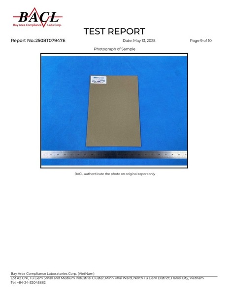 Kiểm định thành phần giấy chipboard - bìa cứng