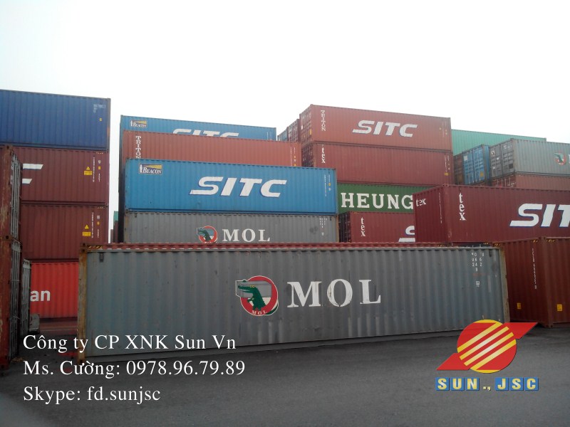 Container - Công Ty TNHH XNK Vật Liệu Sun
