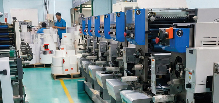 Máy in Flexo Santech