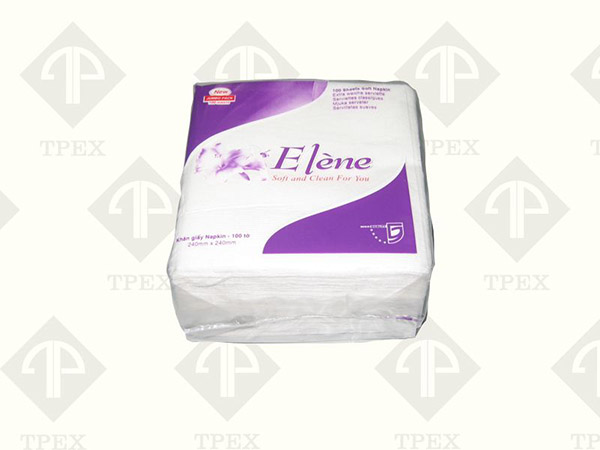 Giấy lau tay Elene tím