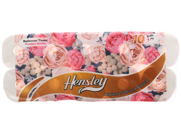 Giấy vệ sinh Hensley 10 cuộn 3 lớp