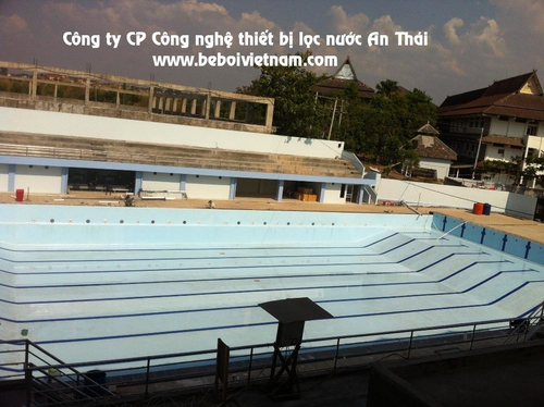 Bể bơi tấm phủ pvc - An Thai Pool - Công Ty CP Công Nghệ Thiết Bị Lọc Nước An Thái