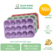 Khay làm đá silicone SILIKIT 15 ngăn - Silicone C.E.S Việt Nam - Công Ty CP Giải Pháp Kỹ Thuật C.E.S Việt Nam