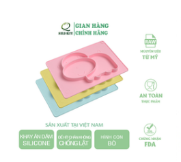 Khay ăn dặm cho bé silicone SILIKIT 3 ngăn - Silicone C.E.S Việt Nam - Công Ty CP Giải Pháp Kỹ Thuật C.E.S Việt Nam