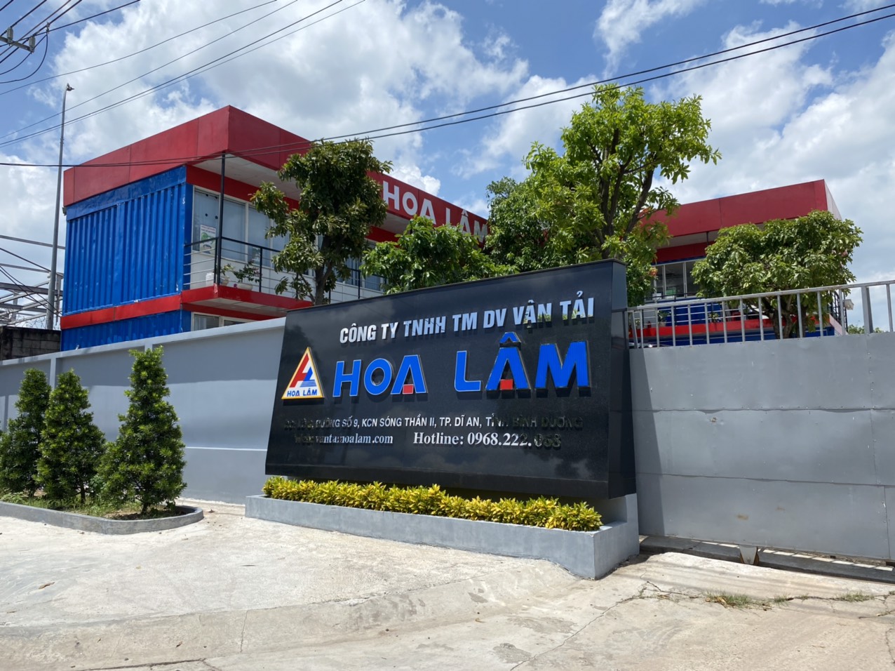 Văn phòng làm việc vận tải Hoa Lâm - Vận Tải Hoa Lâm - Công Ty TNHH Thương Mại Dịch Vụ Vận Tải Hoa Lâm