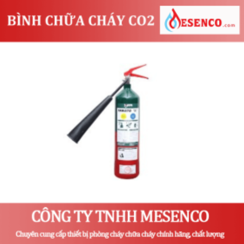 Bình chữa cháy Yamato khí CO2 3.2KG